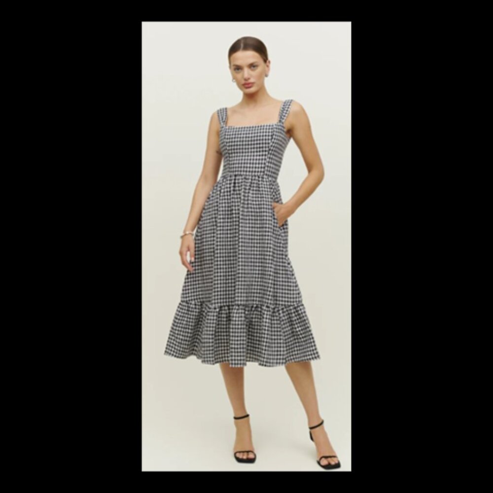 Reformation - Bucatini Linen Dress